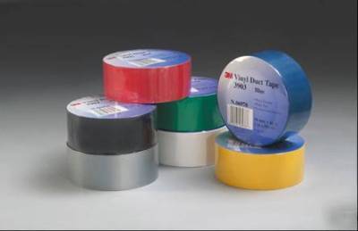 3Mâ„¢ vinyl duct tape 3903 black, 2 in x 50 yd 6.3 mil