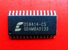 CS8414, CS8414-cs, soic-28, -10~70Â°c 