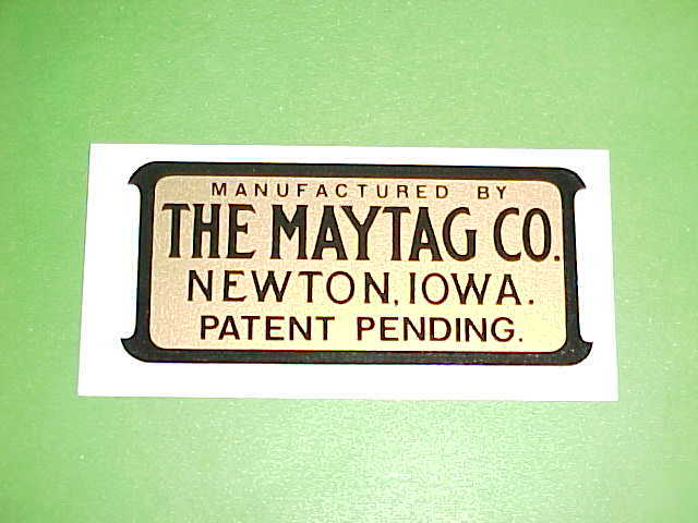 Decal maytag upright fruitjar 82 92 hit miss gas engine