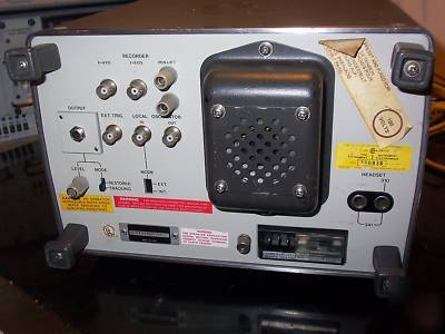 Hp agilent 3581C selective ac 50 khz digital voltmeter