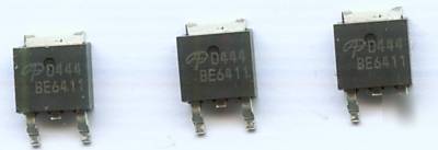 Lot of 4 AOD444 n-channel enhancement mosfet ( D444 )