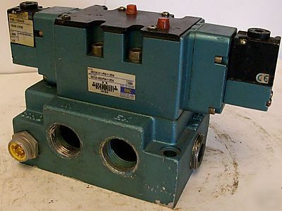 Mac series 6600 direct solenoid operated 4/3 valve 1