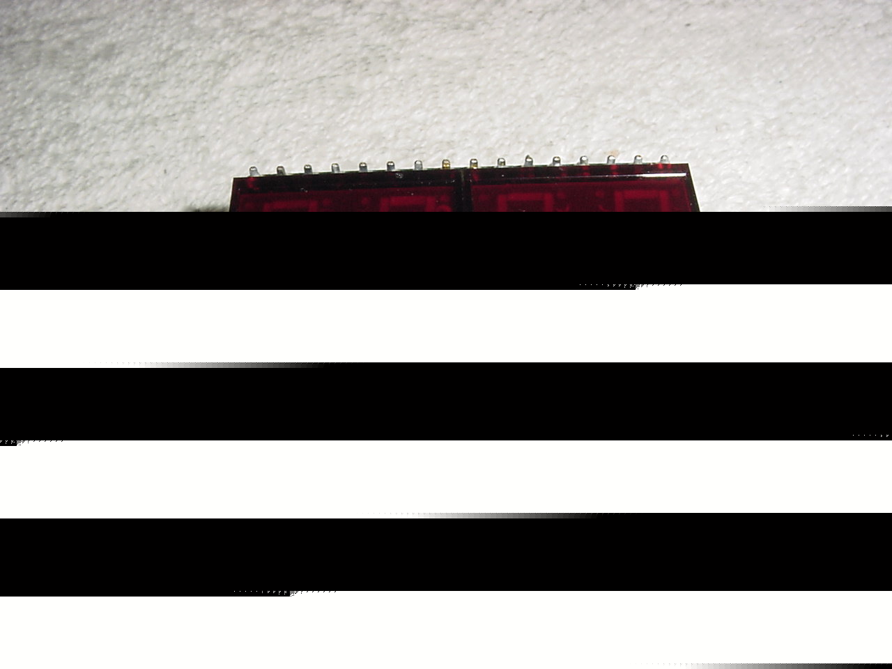 New 7 segment led display - 4 digits - common cathode