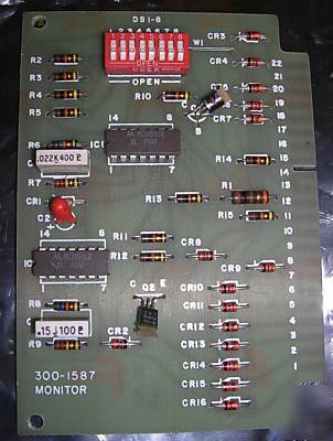 Onan pcb monitor 300-1587 - 5 light