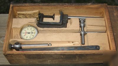 Starrett dial test indicator 196 kit box