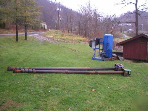 Irrigation pump, complete vertical turbine skid 