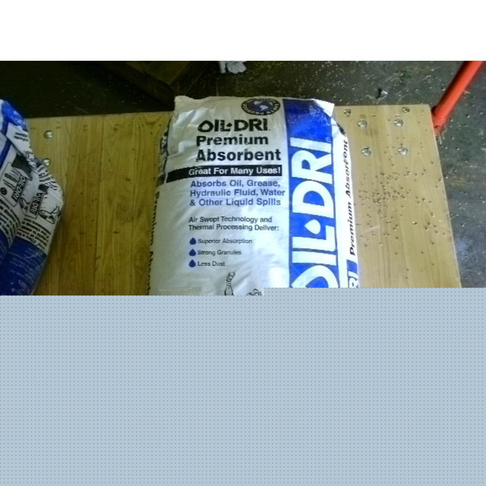 Oil-dri 1060-40L50G granular floor absorbent for liquid