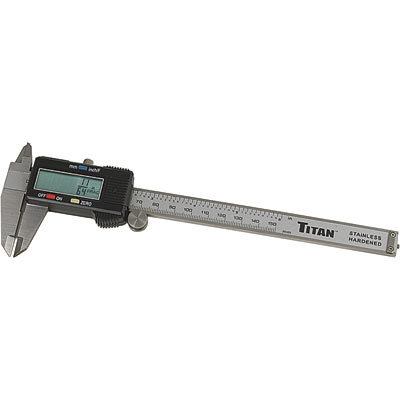 Titan fractional digital caliper, model# 23173