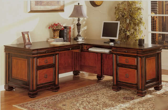 Walsingham ii executive desk european office old world