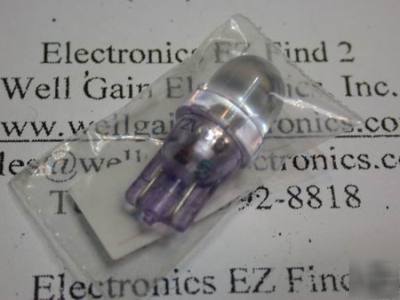 12VDC led light bulb wedge base blue purple pink choose