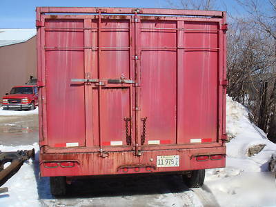 1999 big tex dump trailer with palfinger grapple nice 