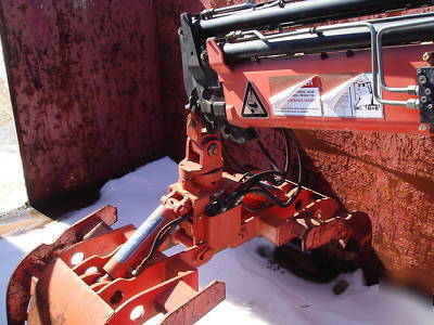 1999 big tex dump trailer with palfinger grapple nice 