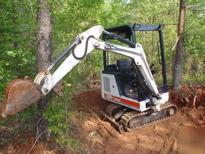 1999 bobcat 320 mini excavator 1500HR no 