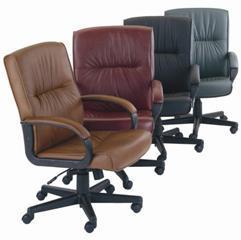 4 exec.med. back conference chairs your choice of color