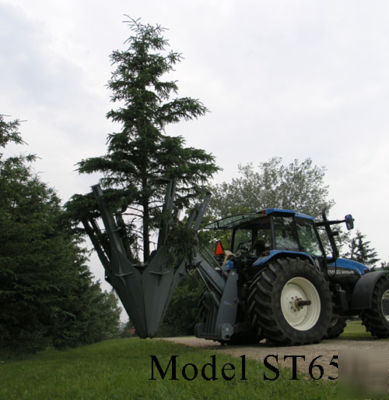 Baumalight 3-pt mounted ST650 tree spade, 50
