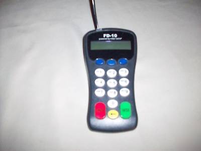 First data debit card pin pad terminal FD10