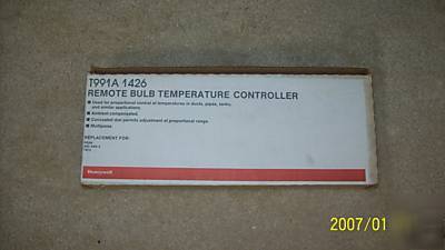 Honeywell remote bulb temperatur controller T991A 1426