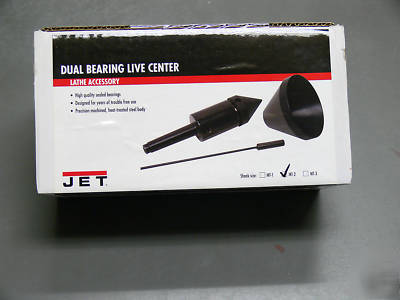 Jet dual bearing live center # 2 mt