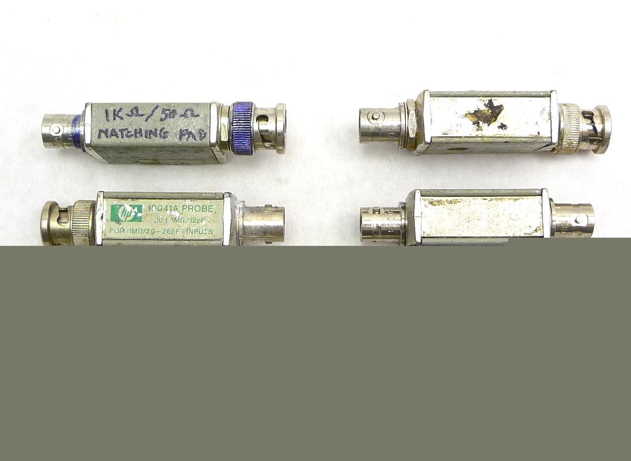 Lot 6 hp 10041A 10:1 1MOHM 100KOHM mini passive probe