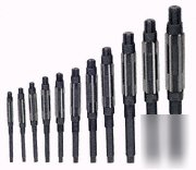 Machinist tooling adjustable hand reamer 11 pc tool set