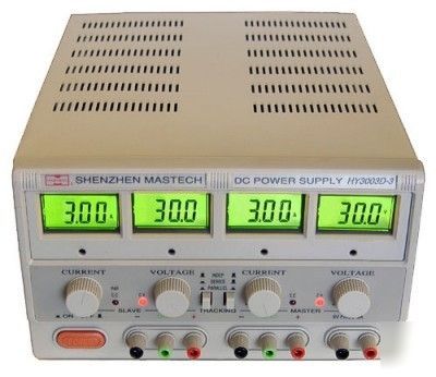 Mastech HY3005D-3 dc power supply dual 0-30 v @ 0-5 a