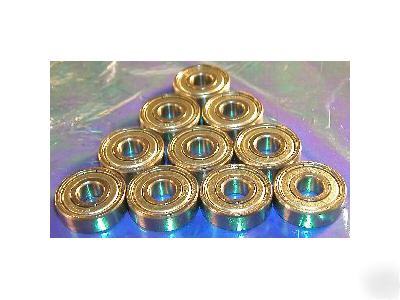 10 bearings 1621 zz 1/2