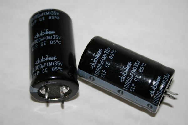 10000UF 35V radial electrolytic capacitor FD1D1