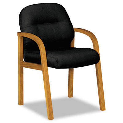 2190 pillow-soft wood sers arm chair oak/tectonic black