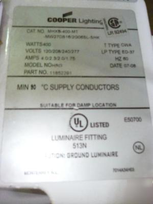 400 watt halide warehouse lights - unused 