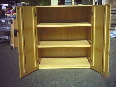 Bookcase cabinet 2 doors oak wood wedeliverlocally ca