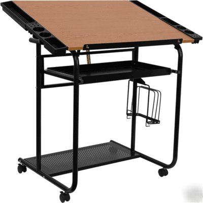 Drafting table drawing black frame free shipping