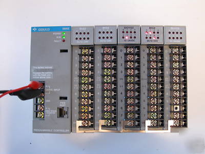 Gould 085E plc includes B133 DO1132 B132 DI1133 modules