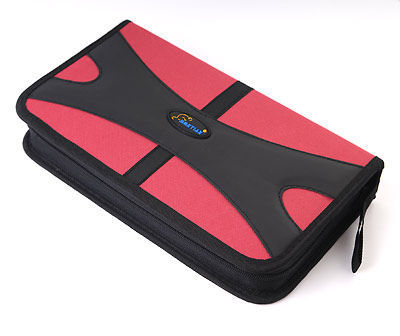 New 80 cd dvd disk storage wallet holder carry bag case