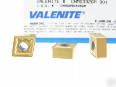 New 100 valenite cnmg 332-gm 901 carbide inserts N939S