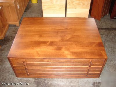 New flat file storage work table pine sheets 30