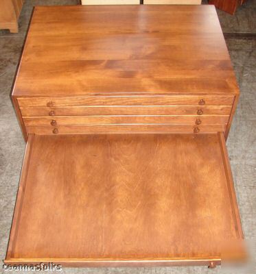 New flat file storage work table pine sheets 30