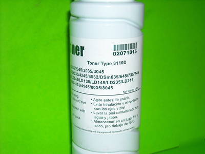 Richo lanier savin gestetner toner bottle type 3110D