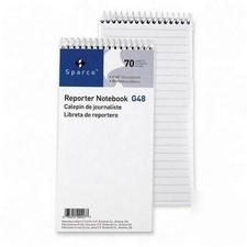 Sparco reporter's notebook 70 sheets,4