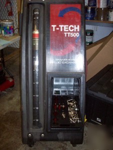 T tech TT500 transmission fluid exchange machine