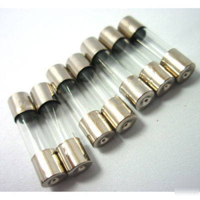 40X 250V 0.5---10A quick blow glass tube fuses 5 x 20M