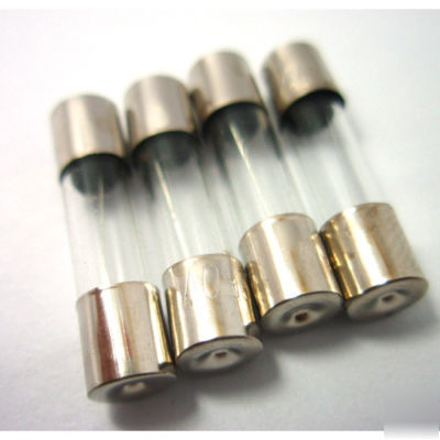 40X 250V 0.5---10A quick blow glass tube fuses 5 x 20M