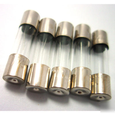 40X 250V 0.5---10A quick blow glass tube fuses 5 x 20M