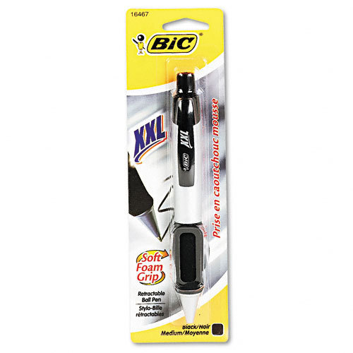 Bic XXLMP11BK xxl retractable ballpoint pen (6 ship )