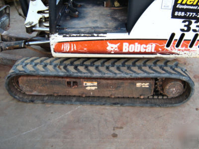 Bobcat 331 mini excavator trackhoe backhoe 