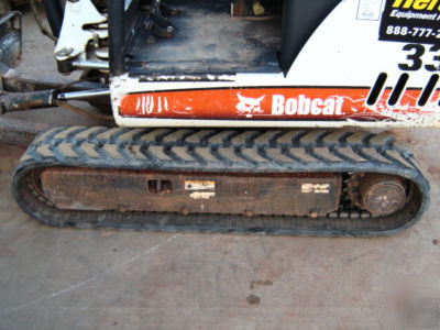 Bobcat 331 mini excavator trackhoe backhoe 