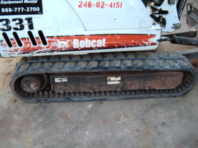 Bobcat 331 mini excavator trackhoe backhoe 