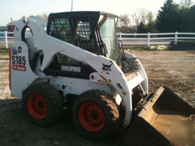 Bobcat skid steer model 185 2008 2 speed clean