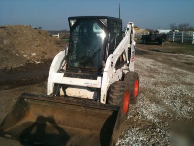 Bobcat skid steer model 185 2008 2 speed clean