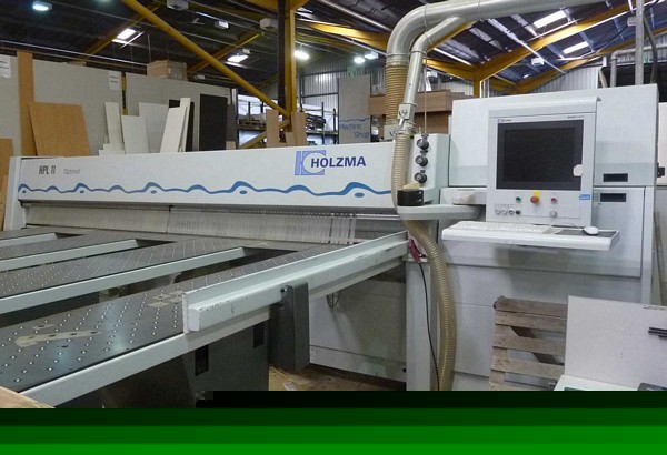 Holzma optimat HPL11/43/22 rear loading beamsaw