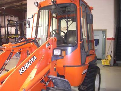 Kubota R520S 49HP articulating diesel 4WD wheel loader